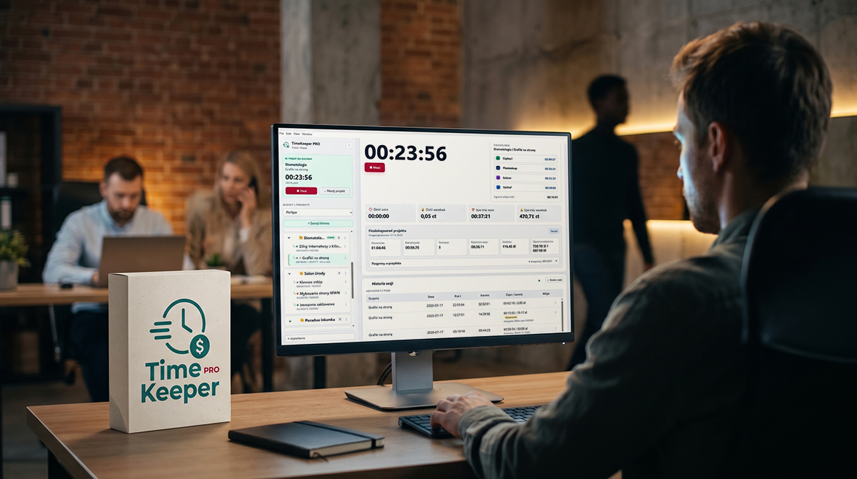 Agencja marketingowa pracująca z TimeKeeper PRO